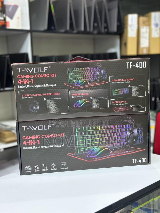Gaming Keyboard And Mouse, Headphones, Mouse Pad Combo For Pc Gamers