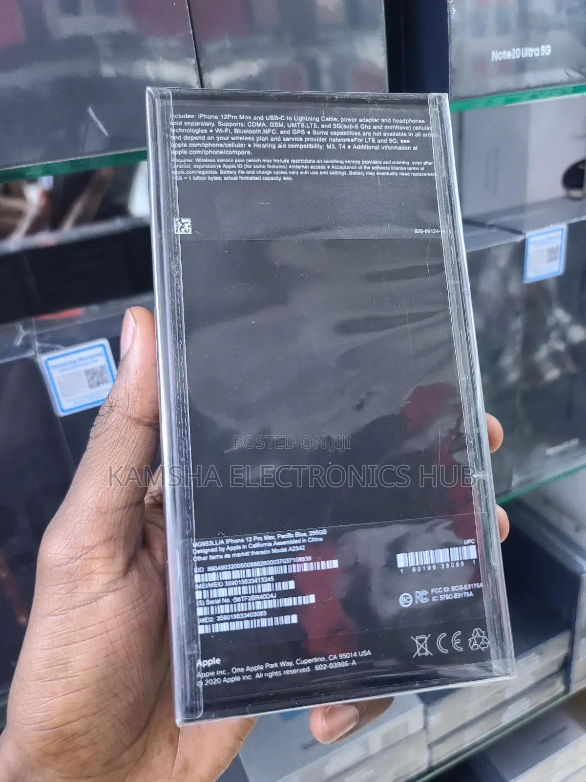 New Apple iPhone 12 Pro Max 256 GB Blue