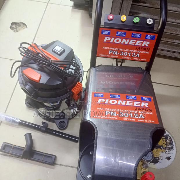 4400psi Pioneer Electric Car Wash+20l Vacuum Cleaner Machine - main view