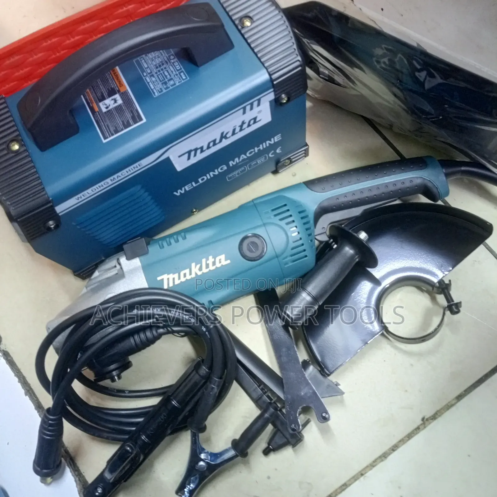 500ps Makita Welding Machine+Makita 9'inch Angle Grinder Combo