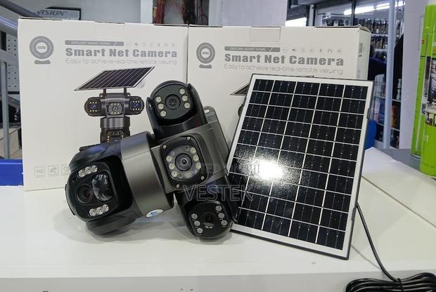Wifi Solar Powered PTZ Camera V380 Pro Security Solar Camera