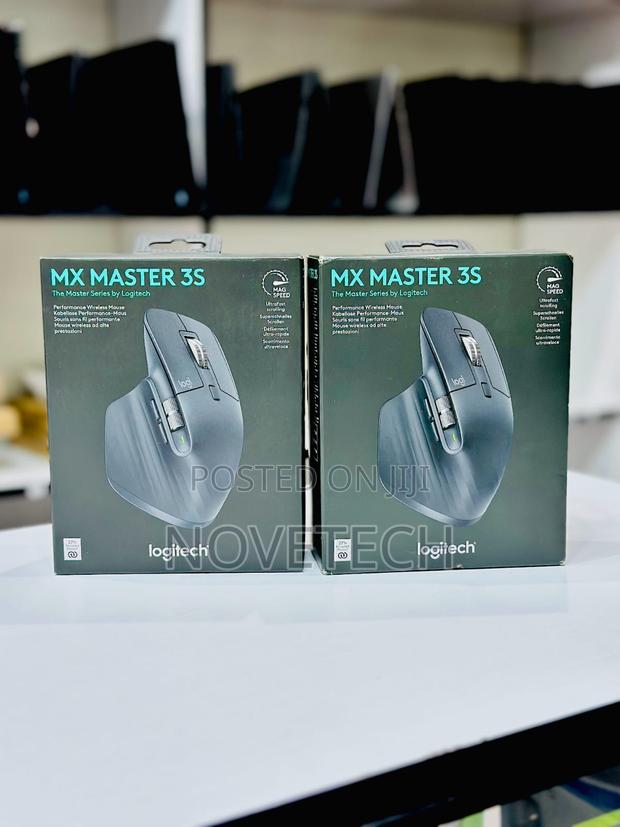Logitech Mx Master 3s -wireless Mouse Ultra-fast Scrolling,Ergo,8k Dpi