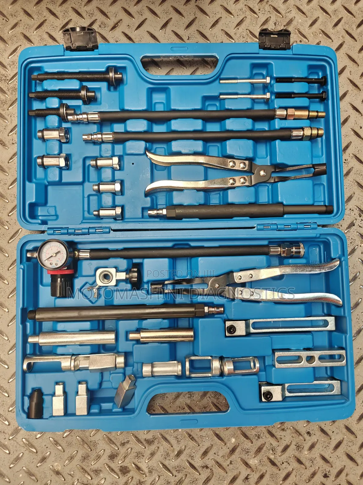 Pneumatic Engine Valve Spring Compressor Valve Stem Seal Removal Kit