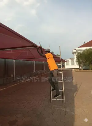 Outdoor Carshade Net Setup