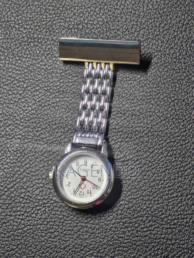 Silver Nurse Watch – Stylish Reliable - main view