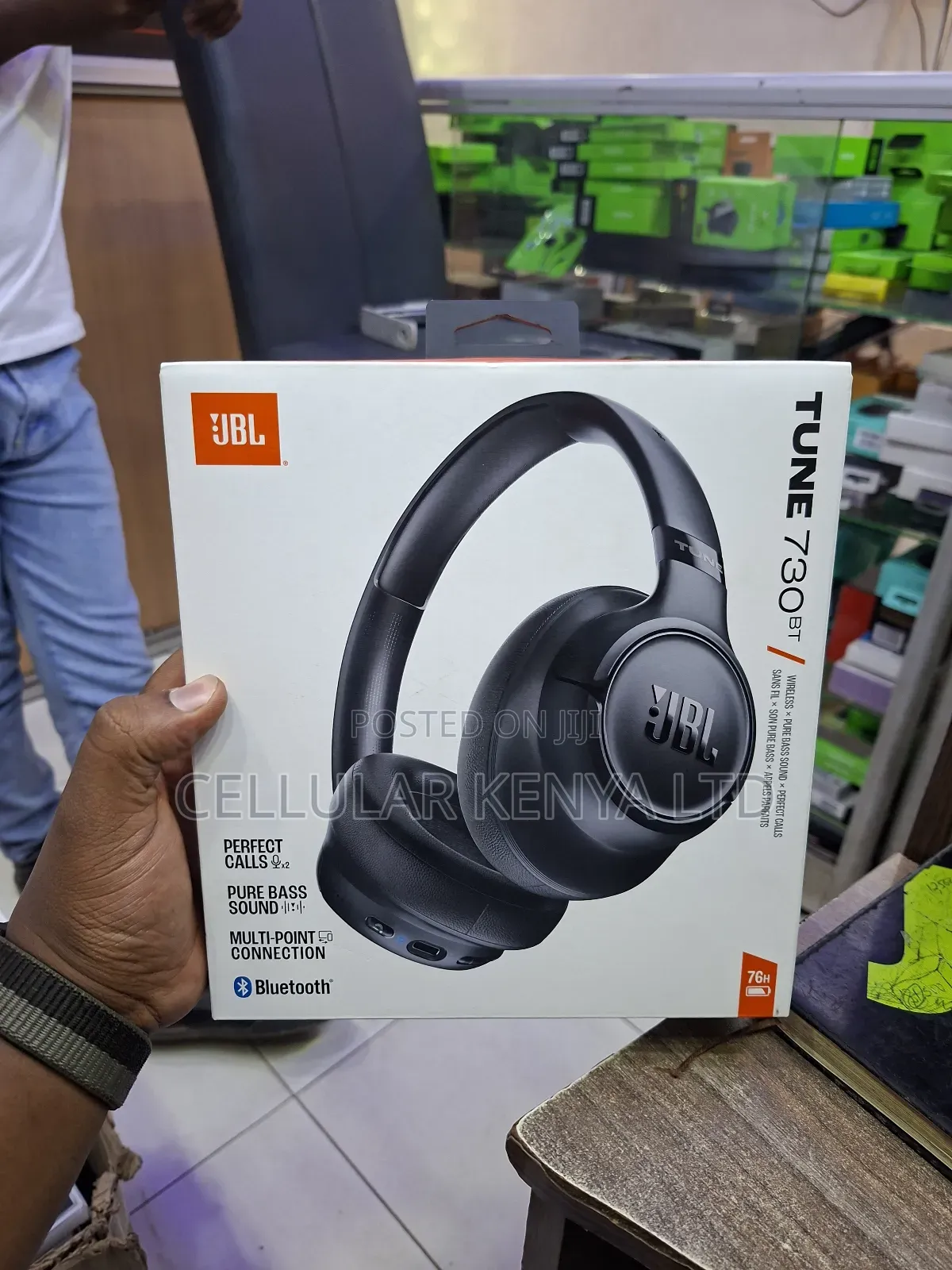 JBL Tune 730 Bt Wireless Pure Bass Sound Bluetooth Headset