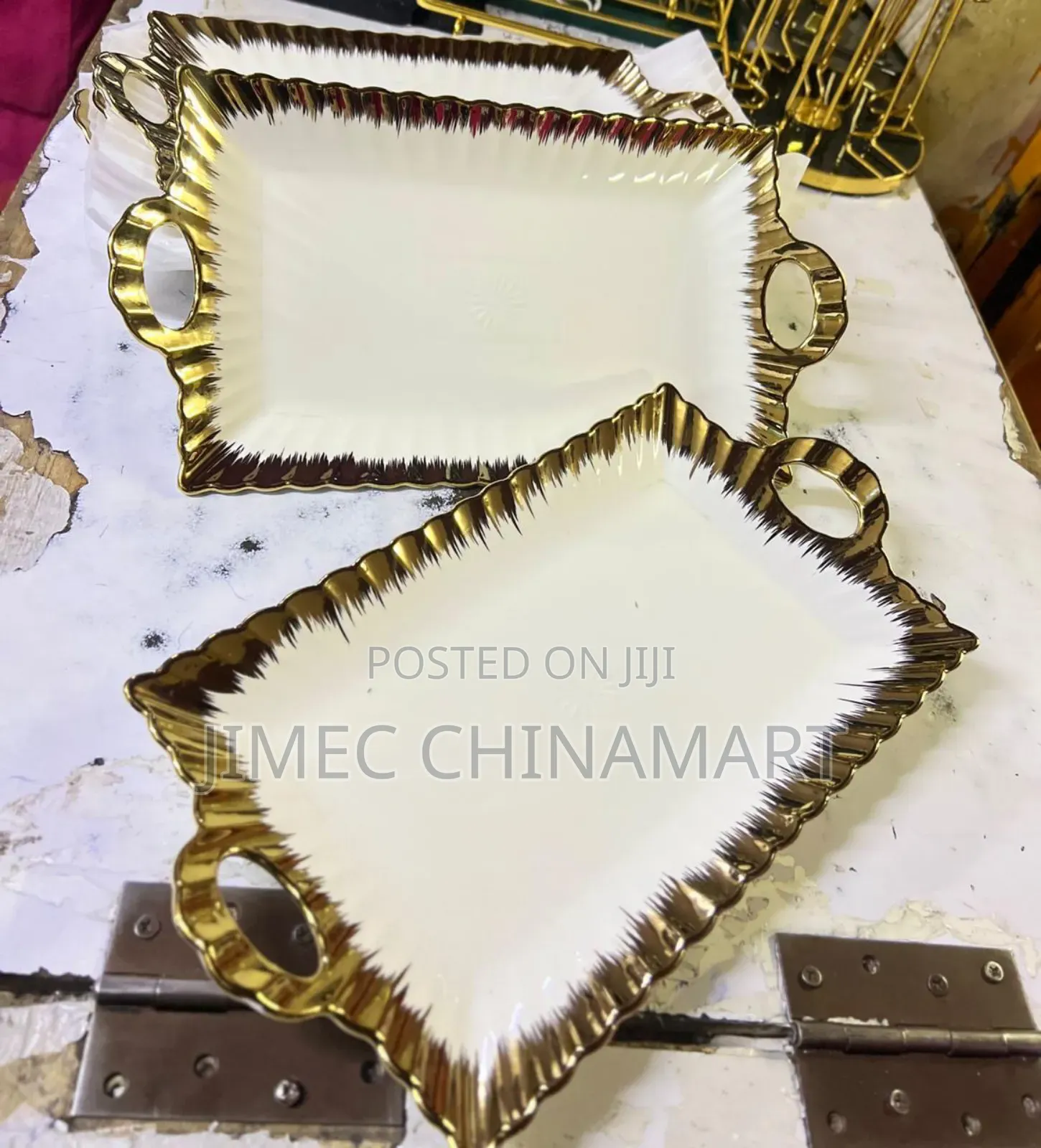 14-Inch Ceramic Tray