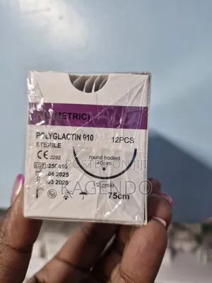 Polyglactin 910 Sutures – Round Bodied, High-Quality