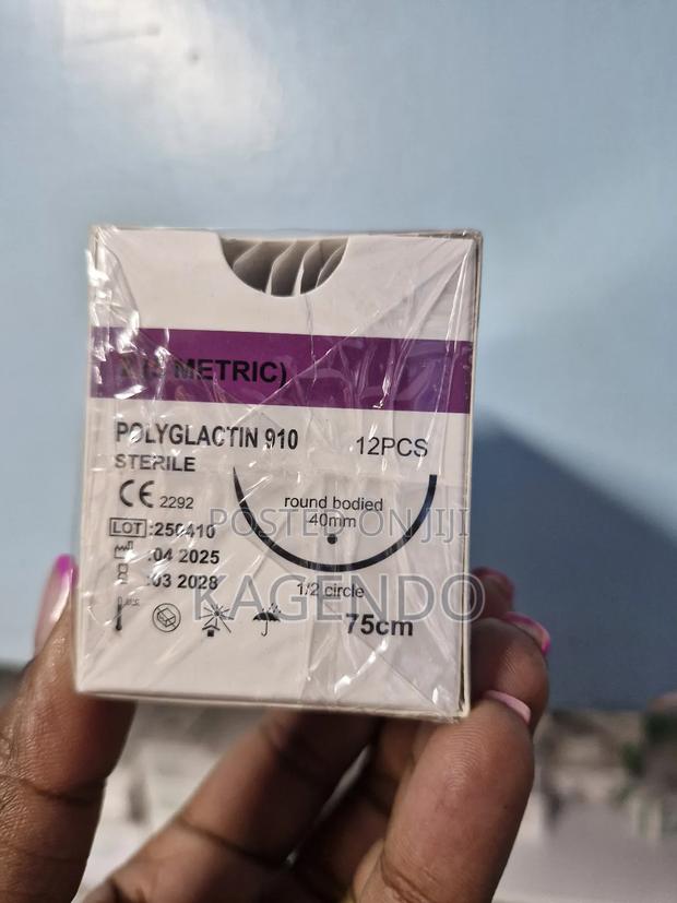 Polyglactin 910 Sutures – Round Bodied, High-Quality - main view