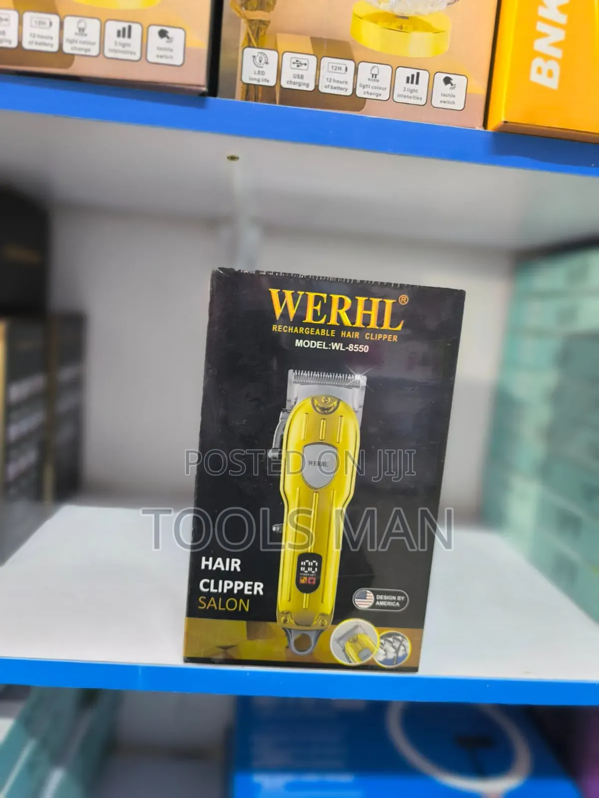 Werhl Wl-8550 Rechargeable Hair Clipper.