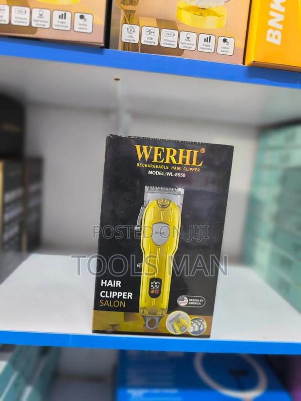 Werhl Wl-8550 Rechargeable Hair Clipper.