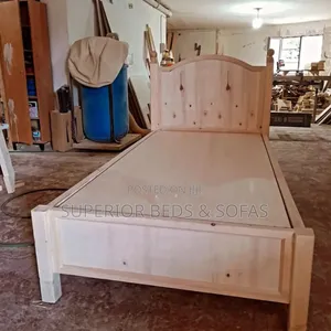 Solid 3 by 6 Panel Bed
Solid