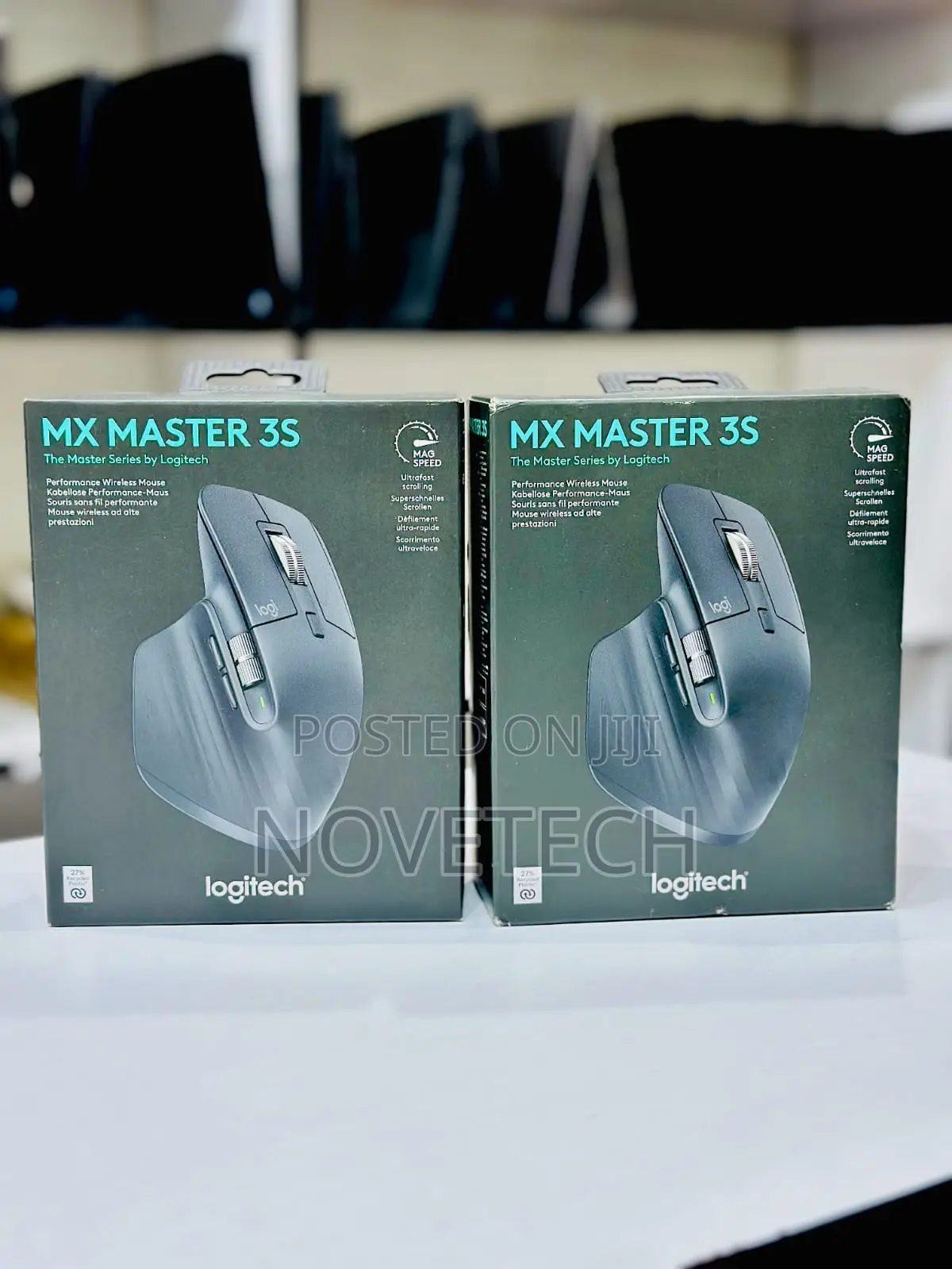 Logitech Mx Master 3s Bluetooth Mouse Ultra-fast Scrolling,Ergo,8k Dpi