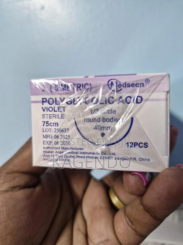 Polyglycolic Acid (Pga) Sutures – Round Bodied, Absorbable