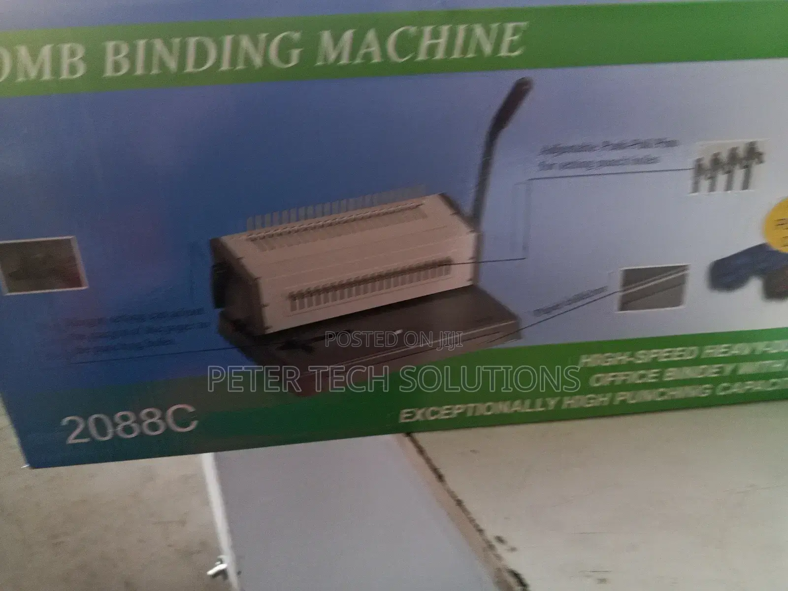 Heavy Duty Comb Binding Machine 2088c