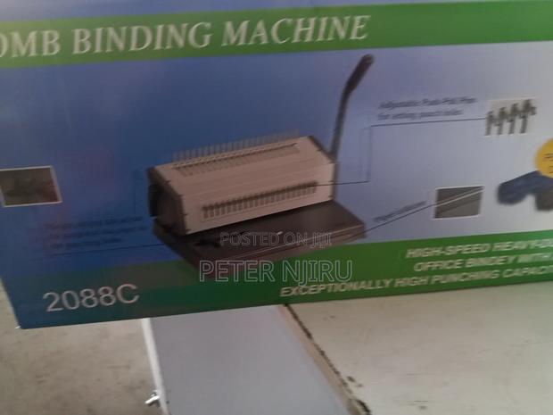 Heavy Duty Comb Binding Machine 2088c - thumbnail 5