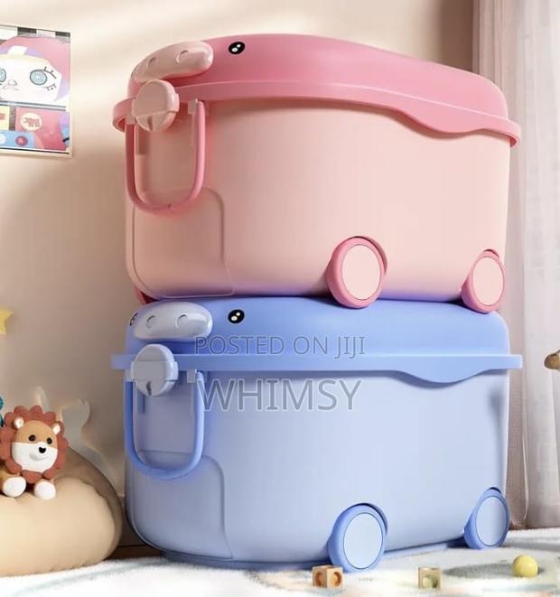 Kids Toys / Clothes Movable Storage Box. - thumbnail 3