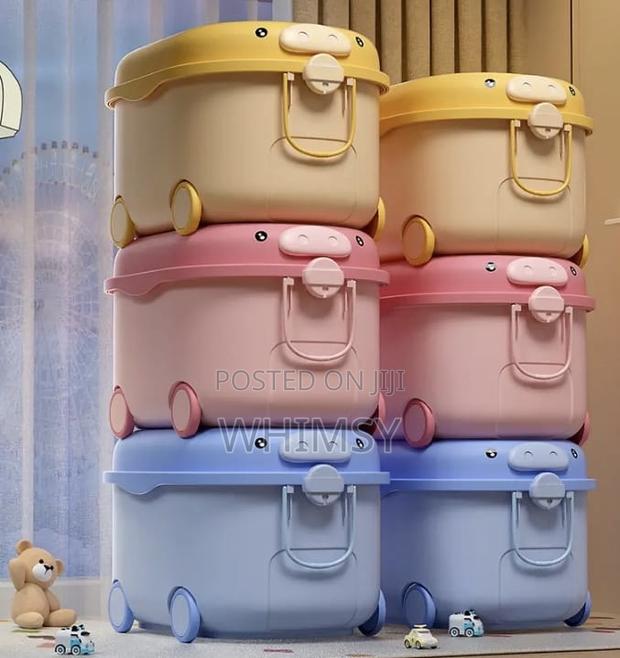 Kids Toys / Clothes Movable Storage Box. - thumbnail 2