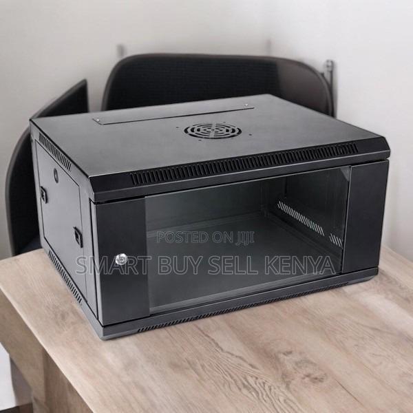 Adjustable Front Rear Profiles 6u Wall Mount Data Cabinet - main view