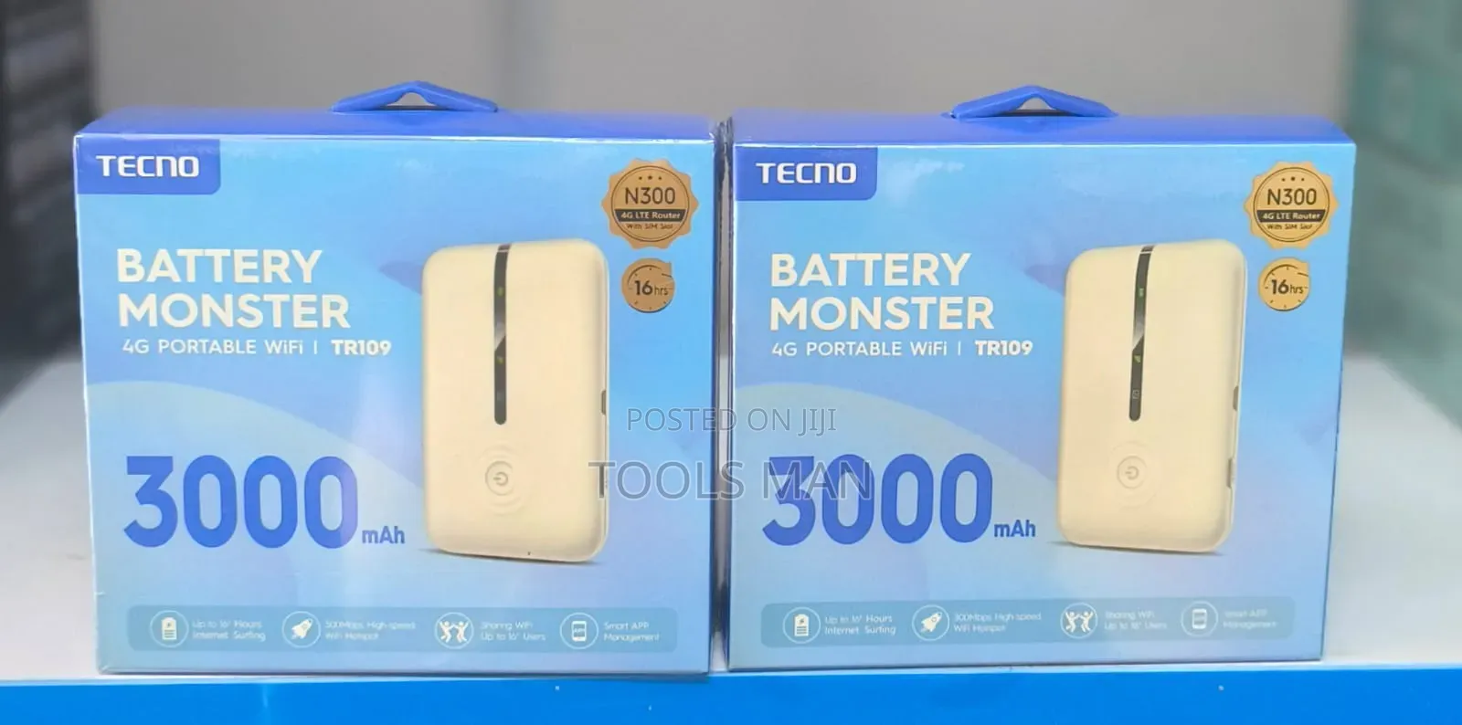 Tecno Tr109 4g Portable Wifi Mifi Device.