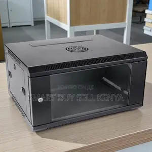 Strong Steel Body Construction 6u Wall Mount Data Cabinet Rack