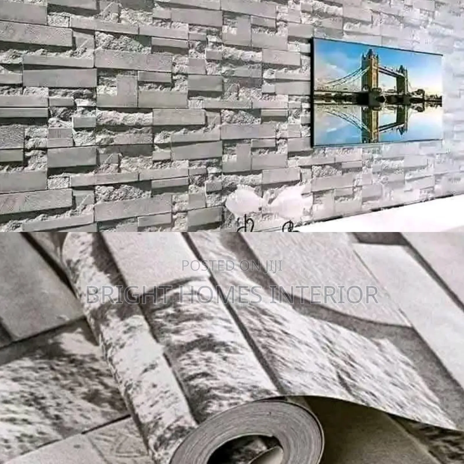 Unique Official Bricks Wallpaper for the Office Wall
