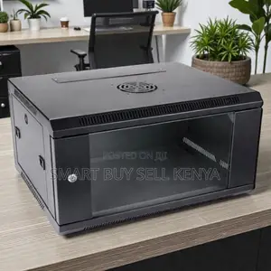 Pre-Assembled 6u Wall Mount Data Cabinet With Vented Panels