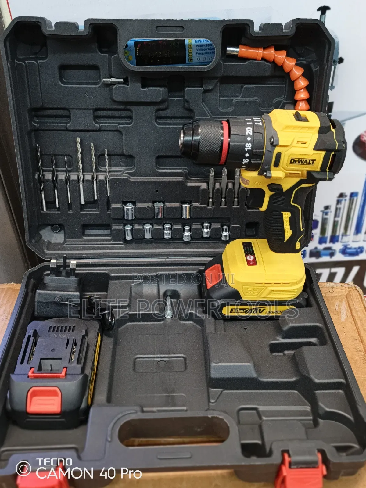 Dewalt Brushless Impact Drill With 2 Batteries