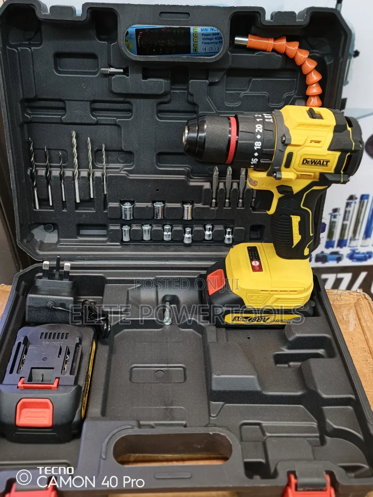 Dewalt Brushless Impact Drill With 2 Batteries