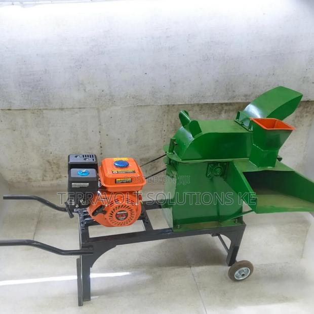 Multipurpose Feed Chopper With 7.5hp Petrol Engine