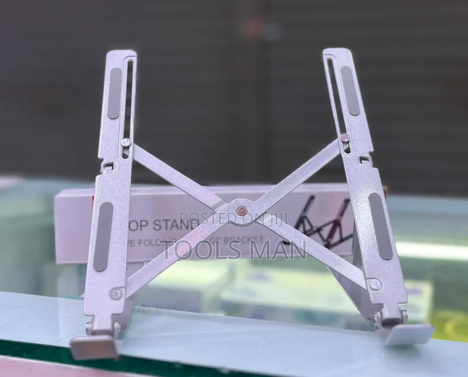 Foldable Aluminum Laptop Stand.