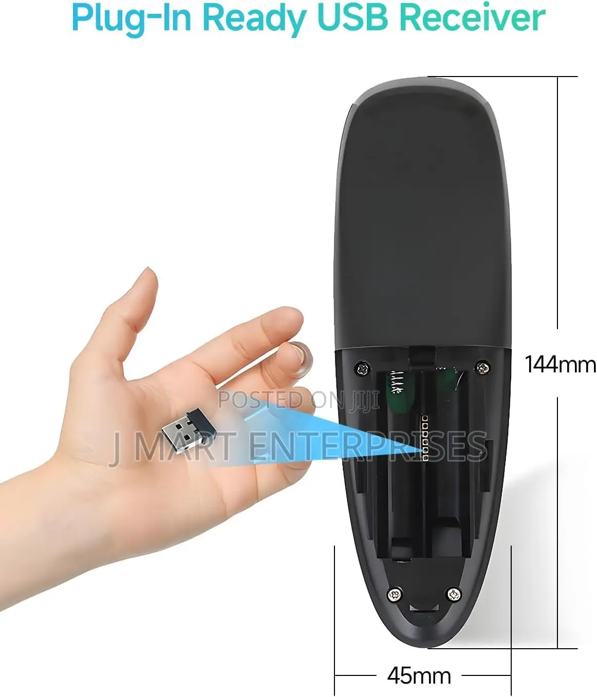Air Mouse Remote Control, 2.4 GHZ Wireless Voice Remote Contro