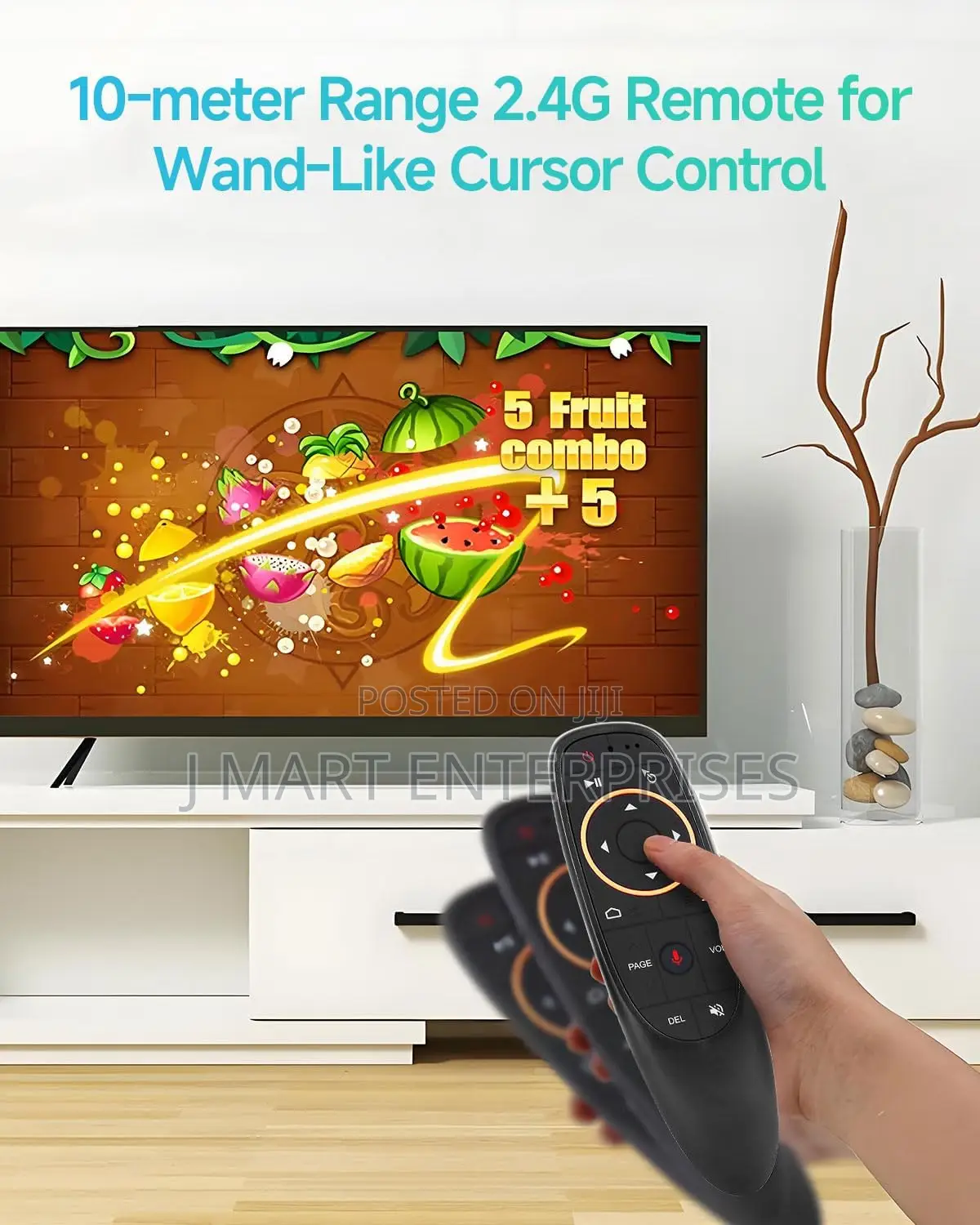 Air Mouse Remote Control, 2.4 GHZ Wireless Voice Remote Contro