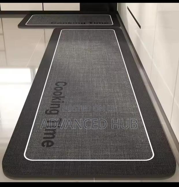 2pc Rubber Bottom Antislip Kitchen Mats - thumbnail 4