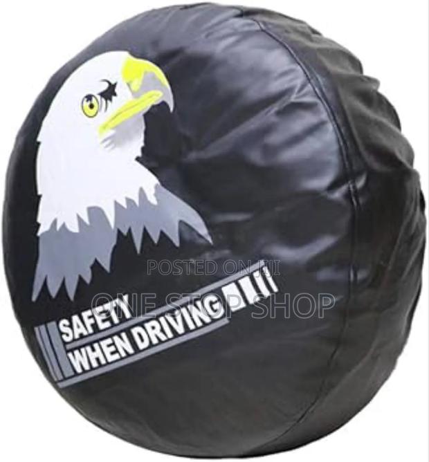 16" Soft Canvas Rear Eagle Spare Wheel Stepney Cover
