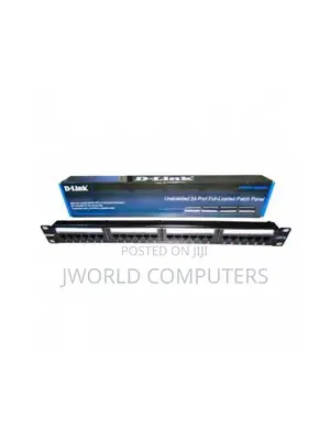 D-Link NPP-C61blk241 Cat6 24-Port Patch Panel