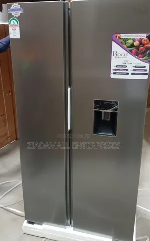 “Roch Arfr-540sbw-B: Spacious Side-by-Side Fridge With Instant Dispens