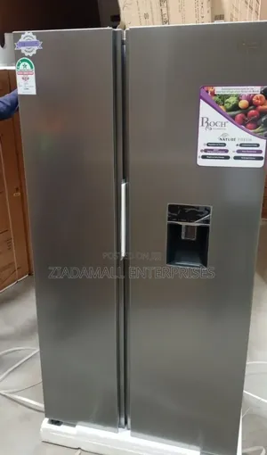 “Premium Roch Side-by-Side 439l Refrigerator With Ice Water Dispense