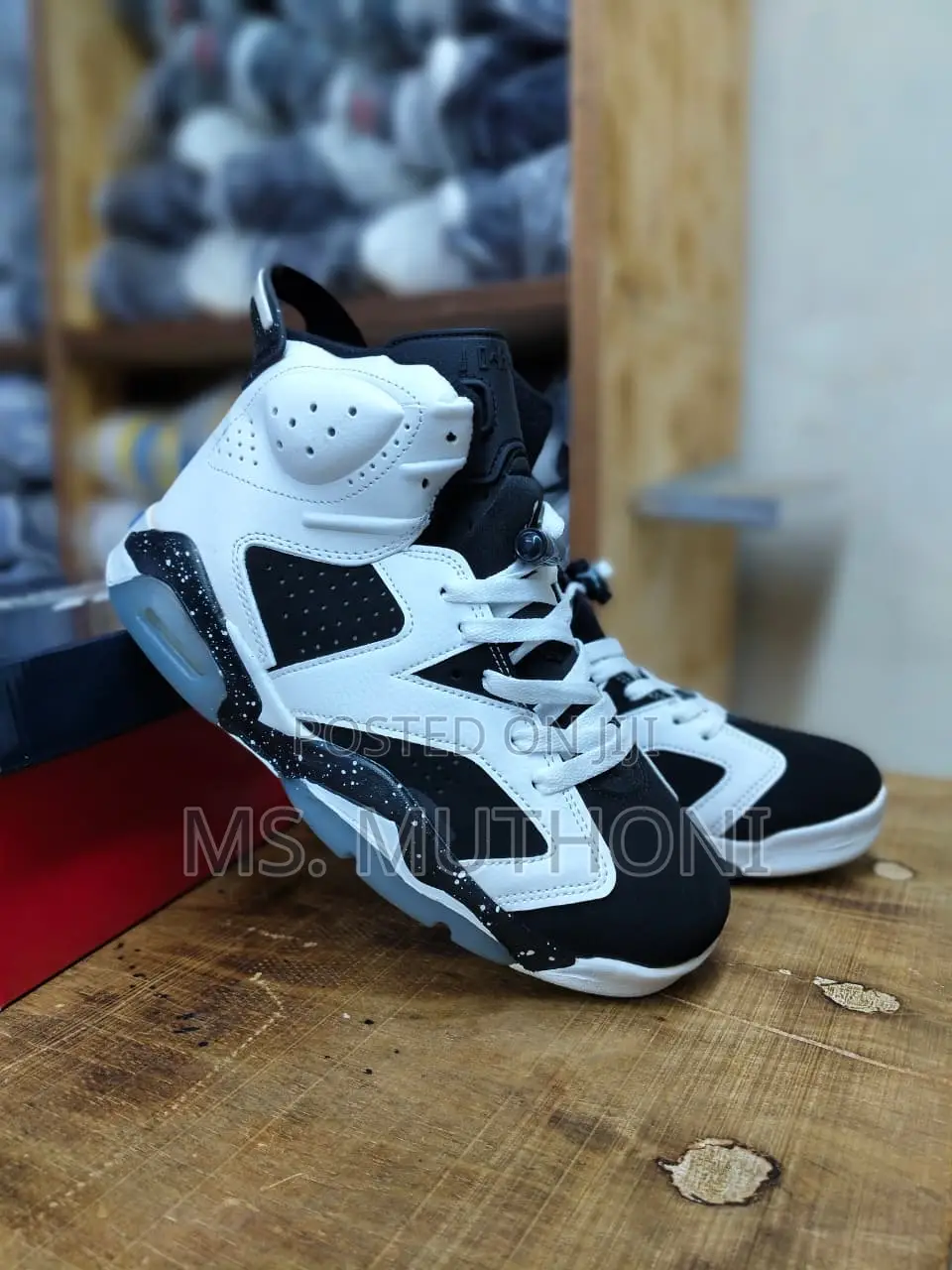 Nike Air Jordan 6 Retro "Cool Grey" / Oreo Sneaker Size 40-45
