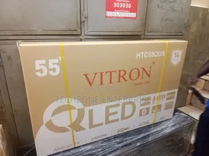 Vitron 55 Inch Qled HTC-55qus With Voice Control 