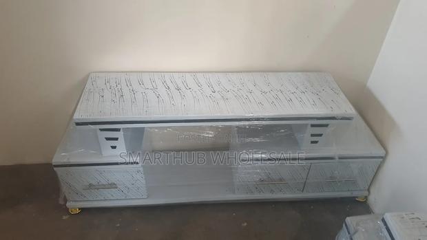 Executive Tv Stand With Marble Coating