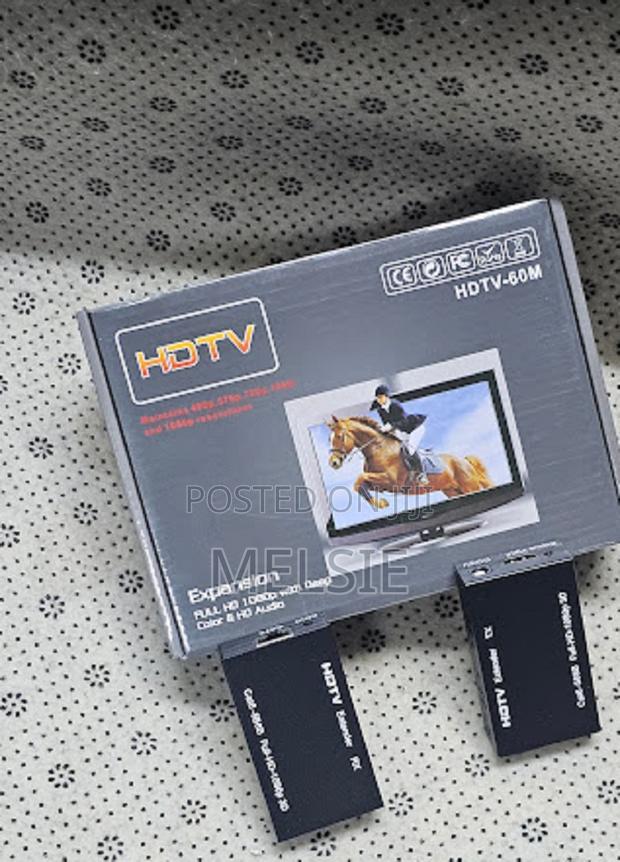 Hdmi Extender, Hdmi Male to Rj45 Network Lan Extender 60m Converter