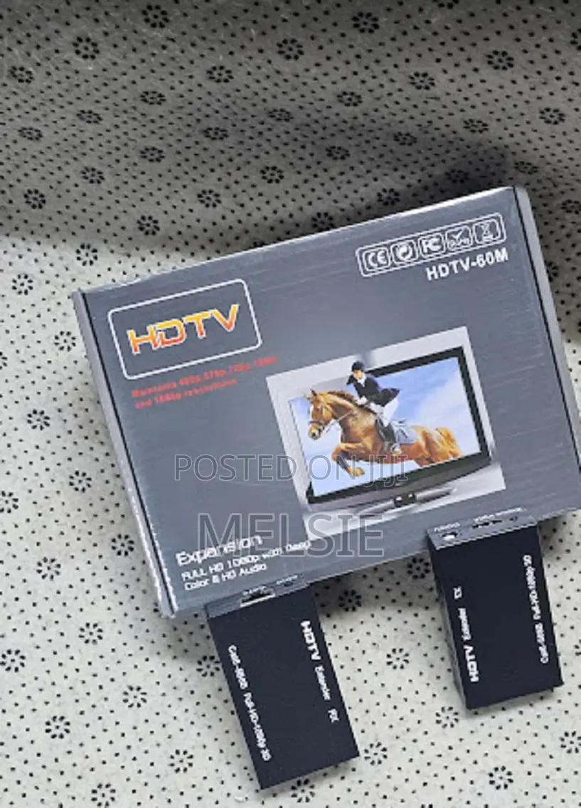 Hdmi Extender, Hdmi Male to Rj45 Network Lan Extender 60m Converter
