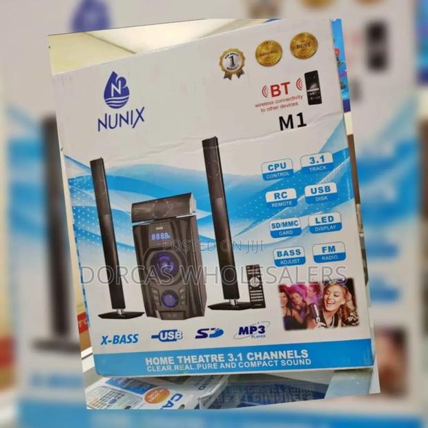 Nunix 3.1ch Nu- M1 Home Theater Speaker System - main view