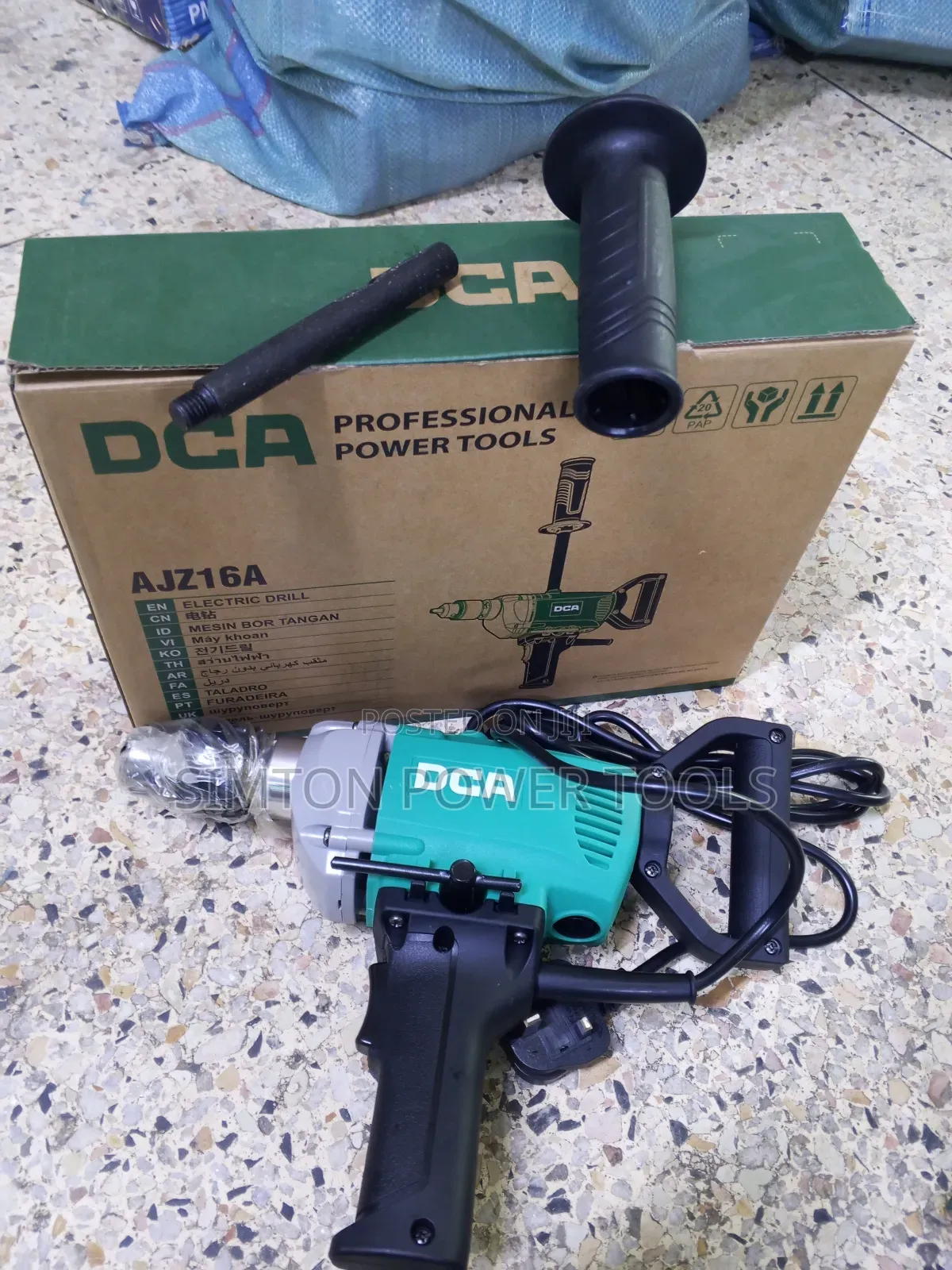 Heavy Duty Dca Electric Drill 800w