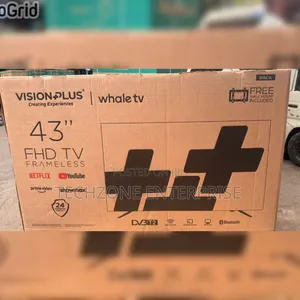 Vision 43′′ FHD Frameless Whale Tv Smart Tv 