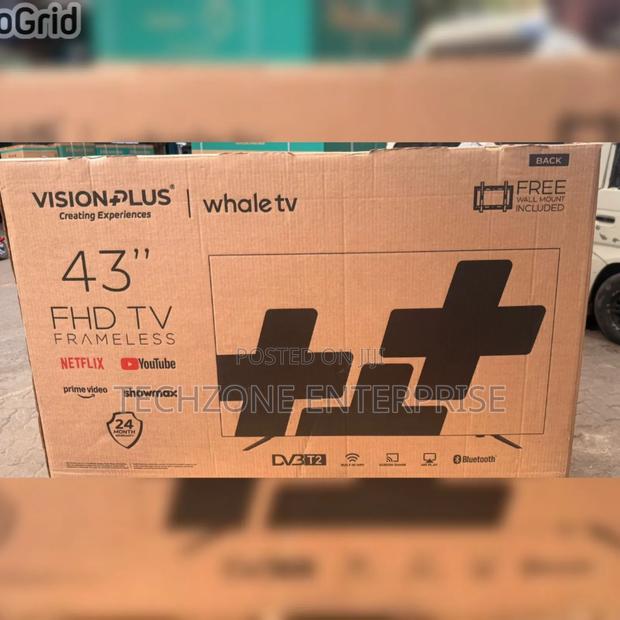 Vision 43′′ FHD Frameless Whale Tv Smart Tv  - thumbnail 2