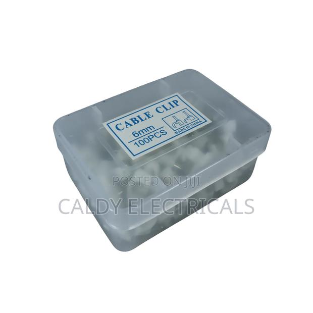 Elegant 6mm Round Cable Clips F6tg