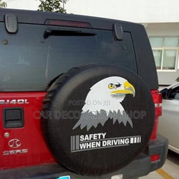 16"Eagle Pic Spare Tyre Cover Compatible With All Car Models - main view