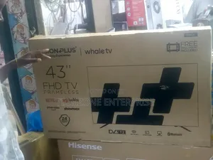 Vision 43′′ FHD Frameless Whale Tv Smart Tv With Dolby Audio 